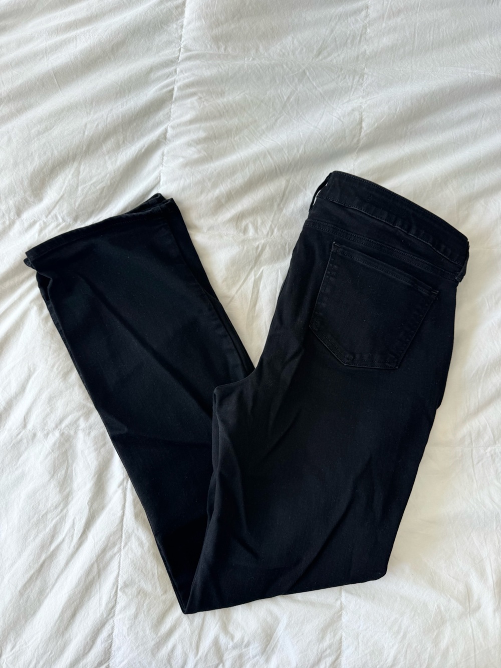 NYDJ Black Women’s Marilyn Straight Jeans